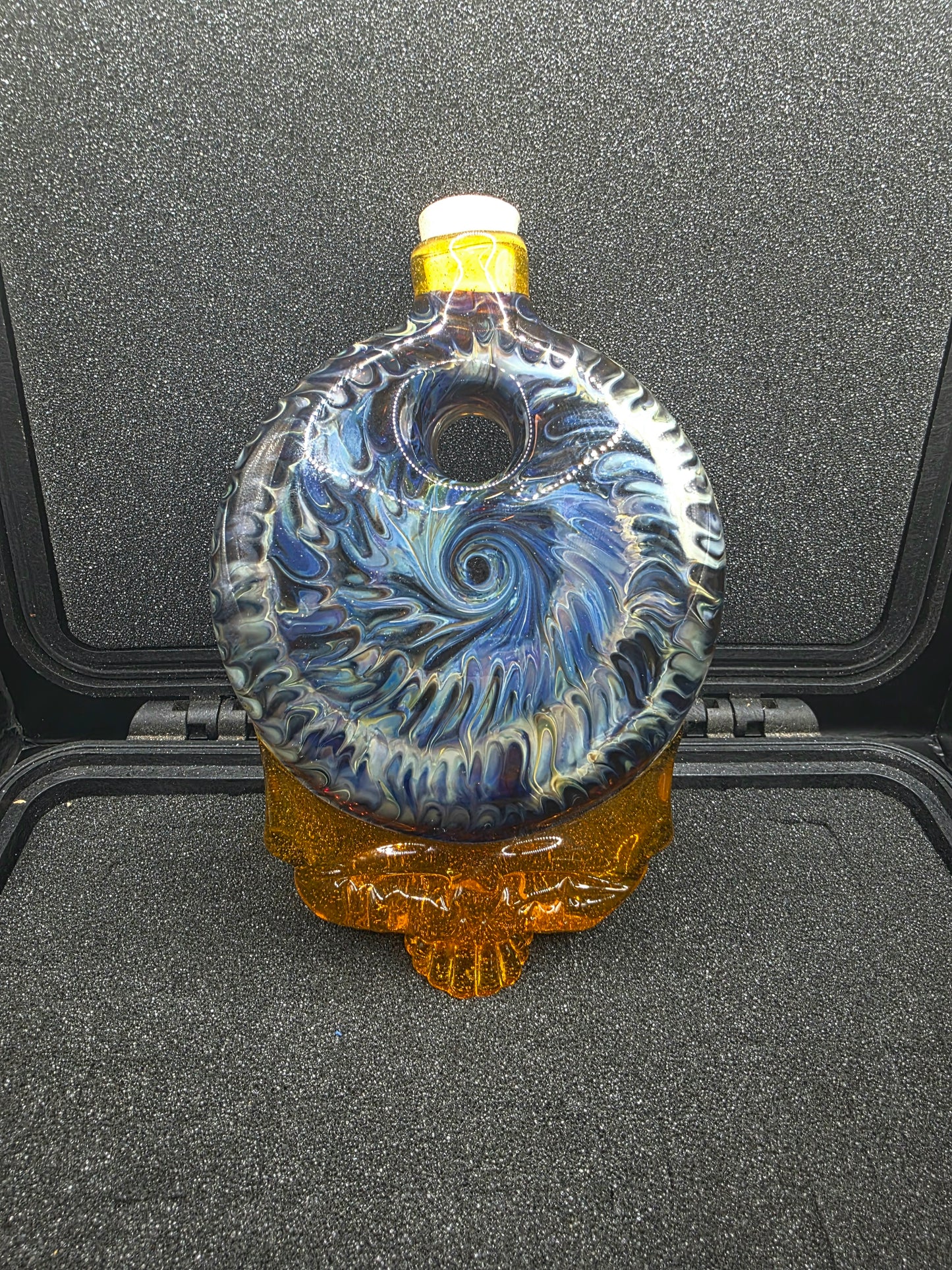 Rhythm Glass Steal Your Face Flask