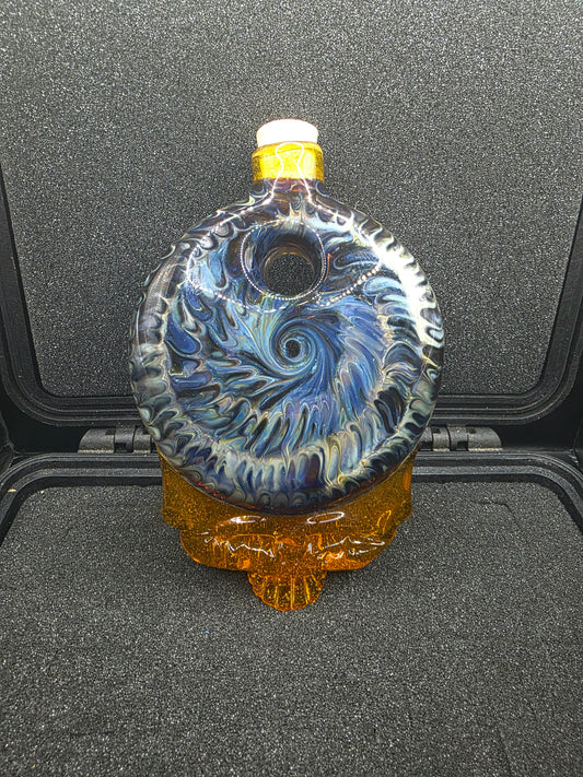 Rhythm Glass Steal Your Face Flask
