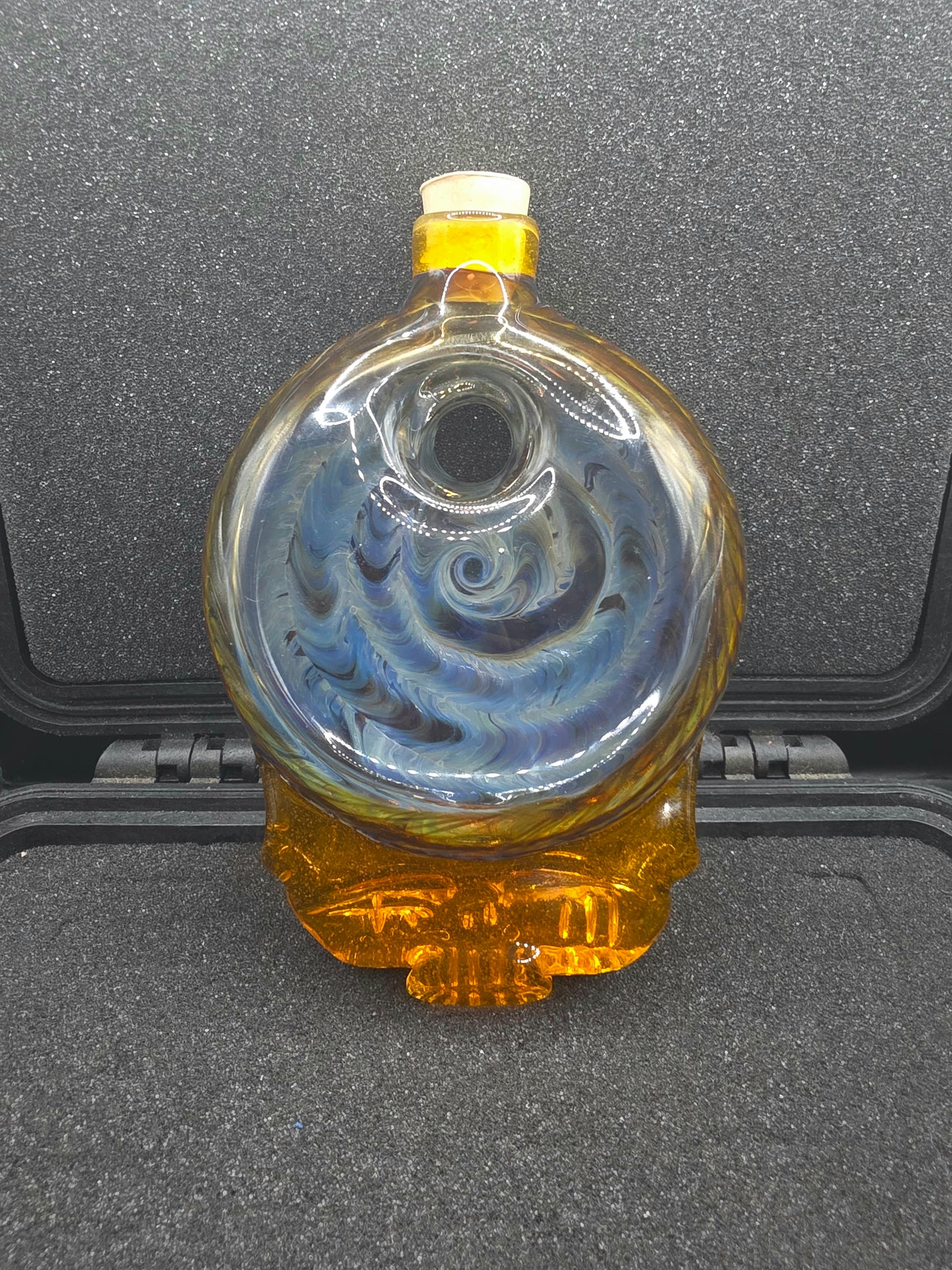 Rhythm Glass Steal Your Face Flask